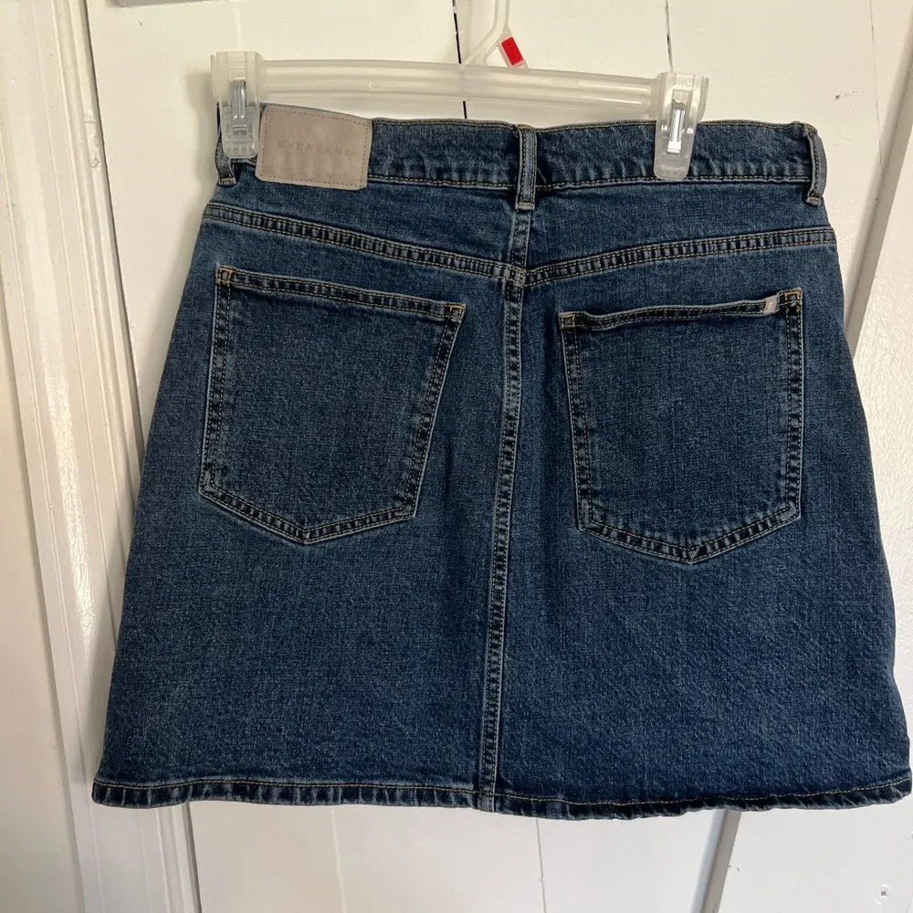 Everlane  The Way-High Denim Skirt - Image 4