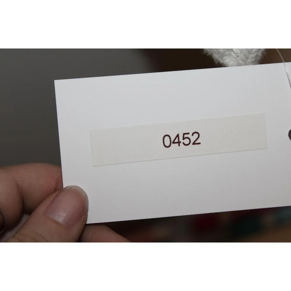 Womens Abercrombie & Fitch Cream Ribbed Knit Crochet Crewneck Sweater Size XL - Image 7