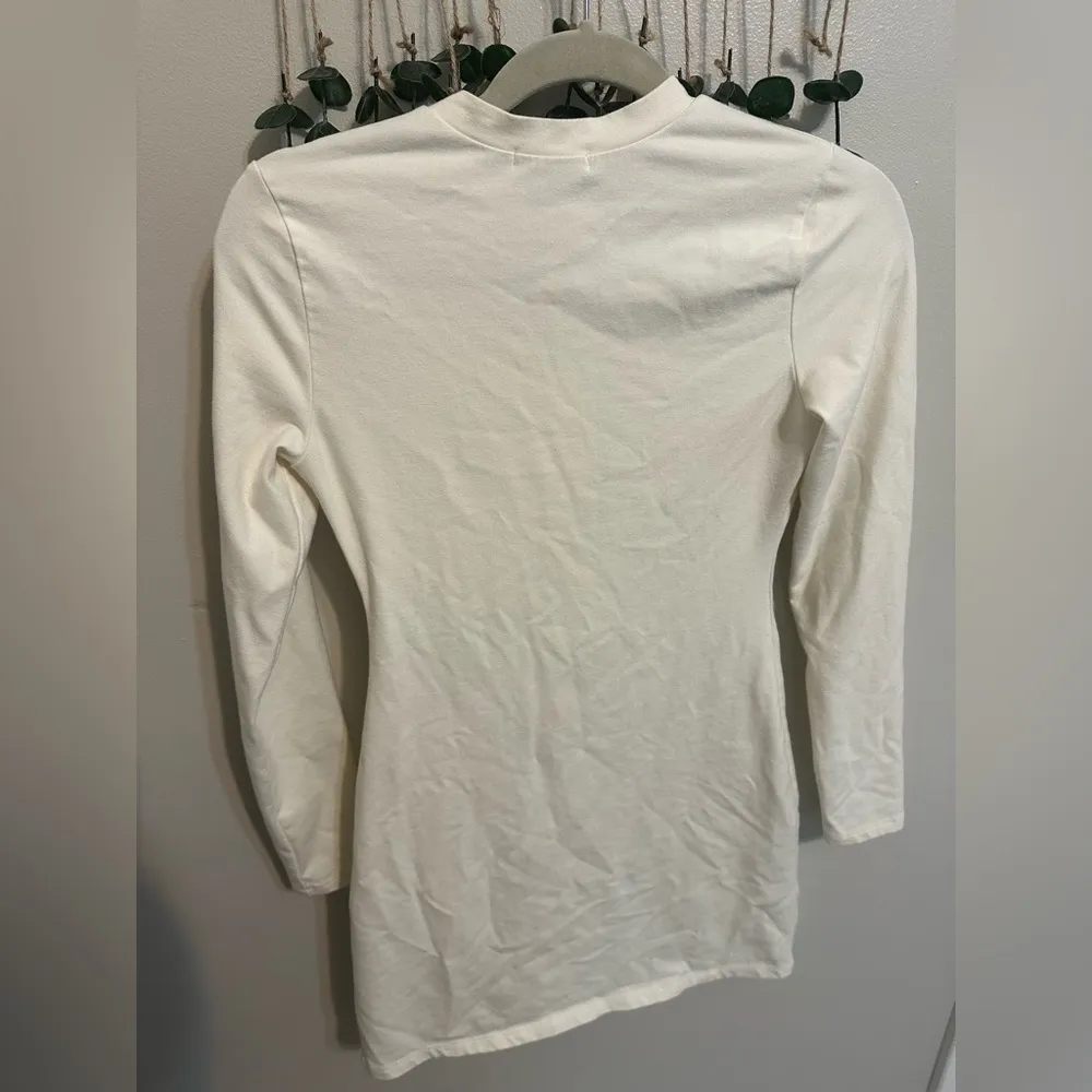 Ivory Reformation Tam Mini bodycon dress - Image 6