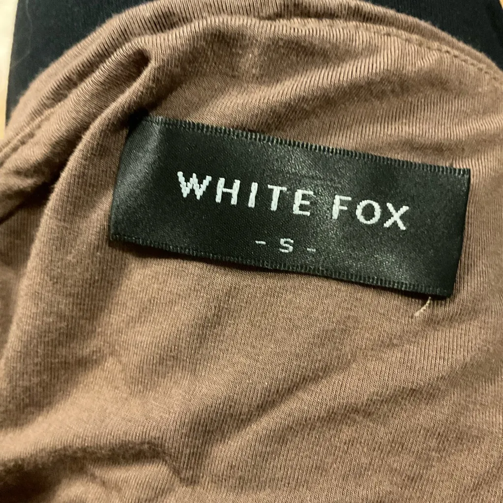 White fox crop tank Sleeveless top‎ brown - Image 2