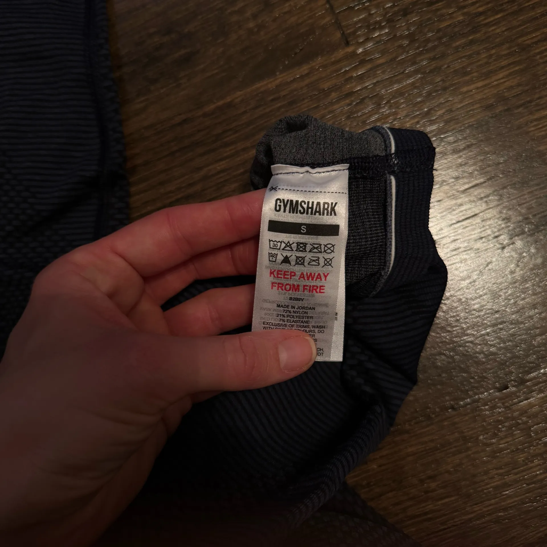 Gymshark Sport Seamless Leggings - Heavy Blue/Iron Blue size S - Image 8