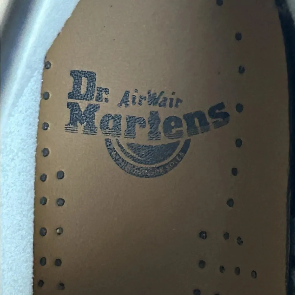 Women's White Dr Martens‎ 1460Y Size 6 Barely Used goth core punk shoes - Image 6