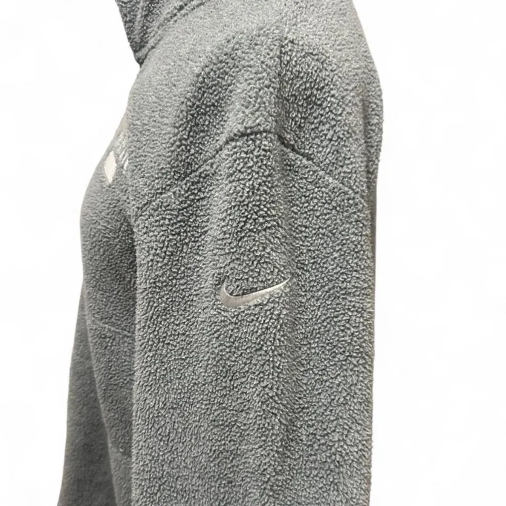 Penn State Nike Gray Fleece Pullover - Image 4