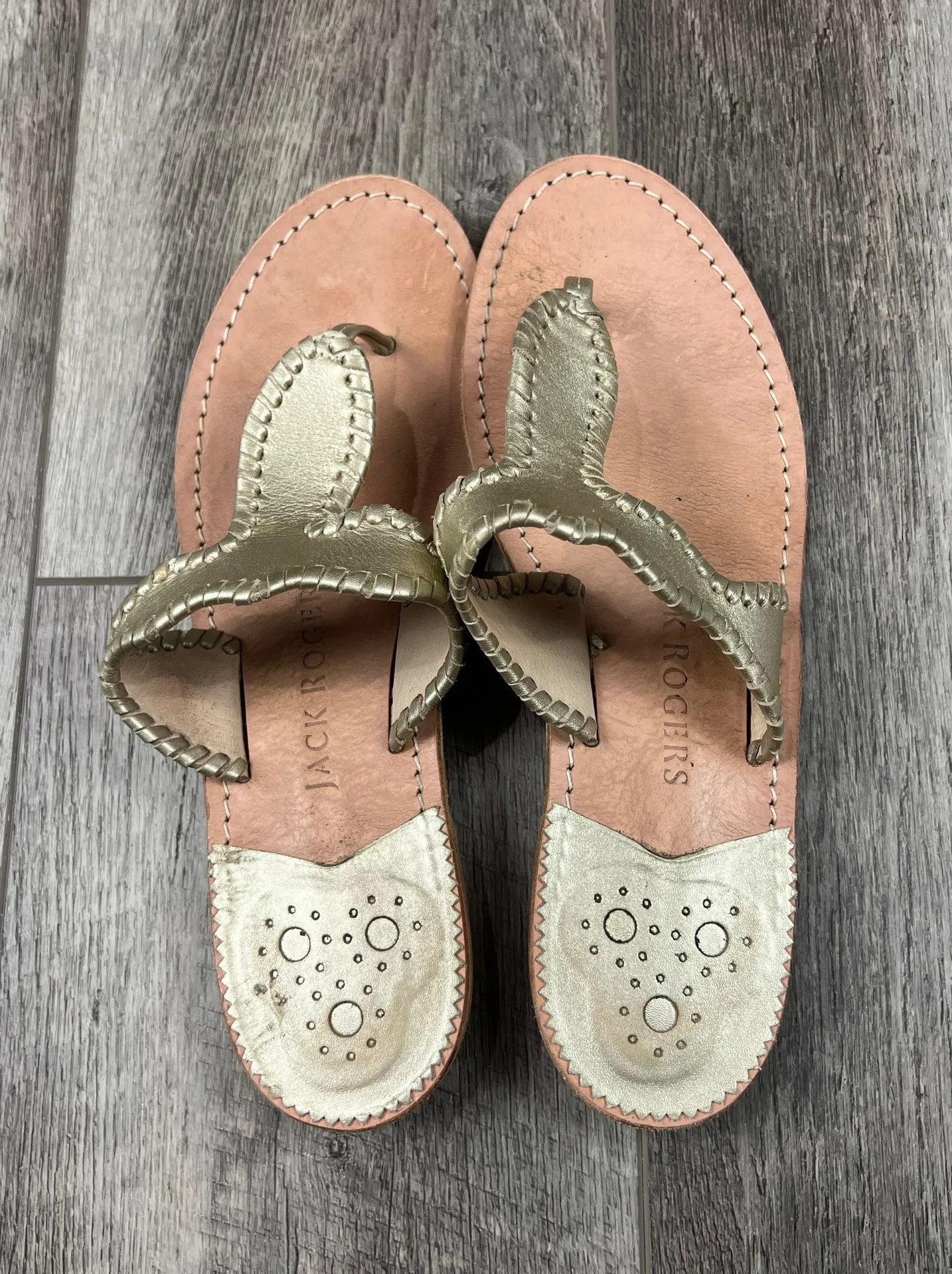 Gold Sandals - Image 2