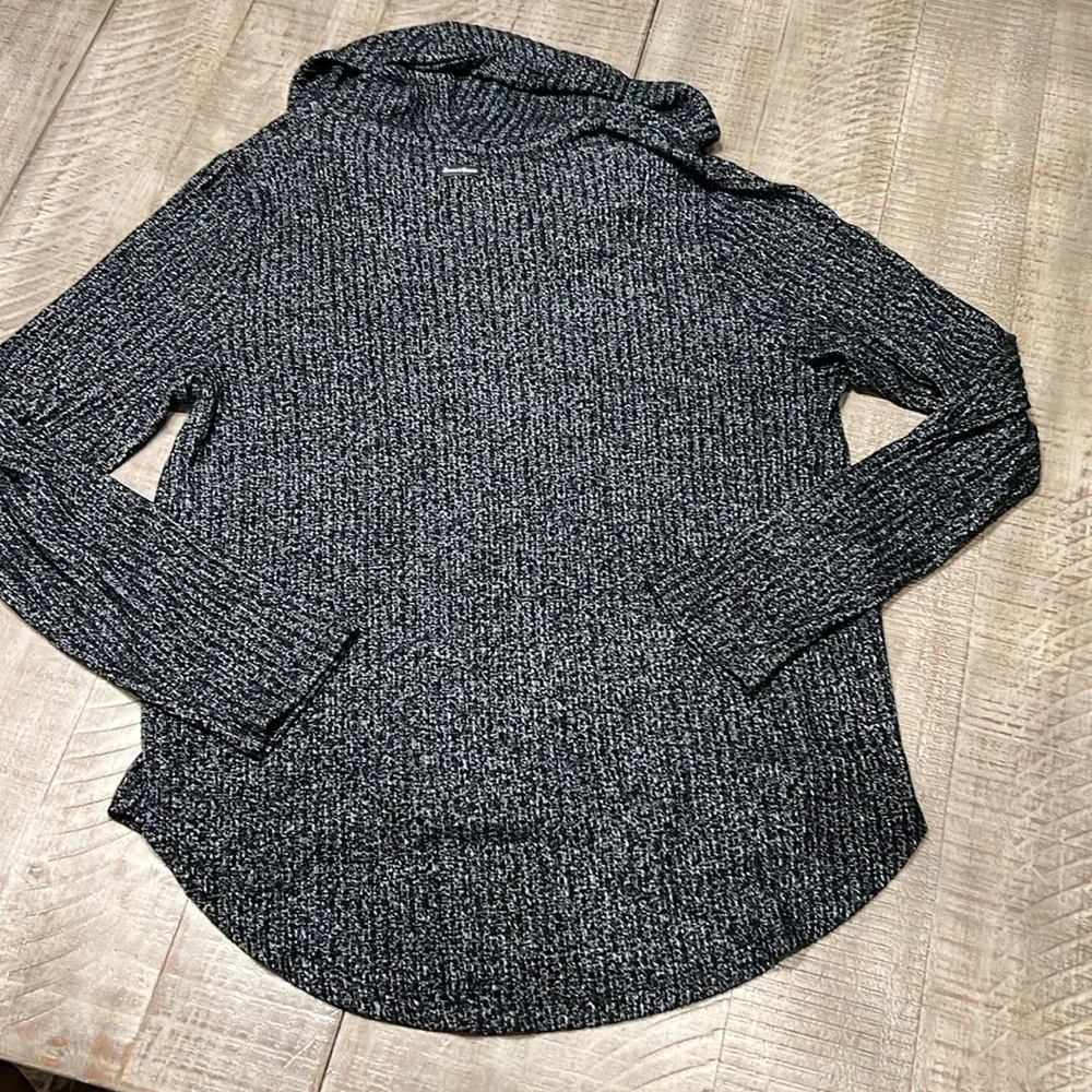 Lucky Brand Bonne Chance Cloud Soft Cowl Neck Sweater Women’s Rib knit Large - Image 7