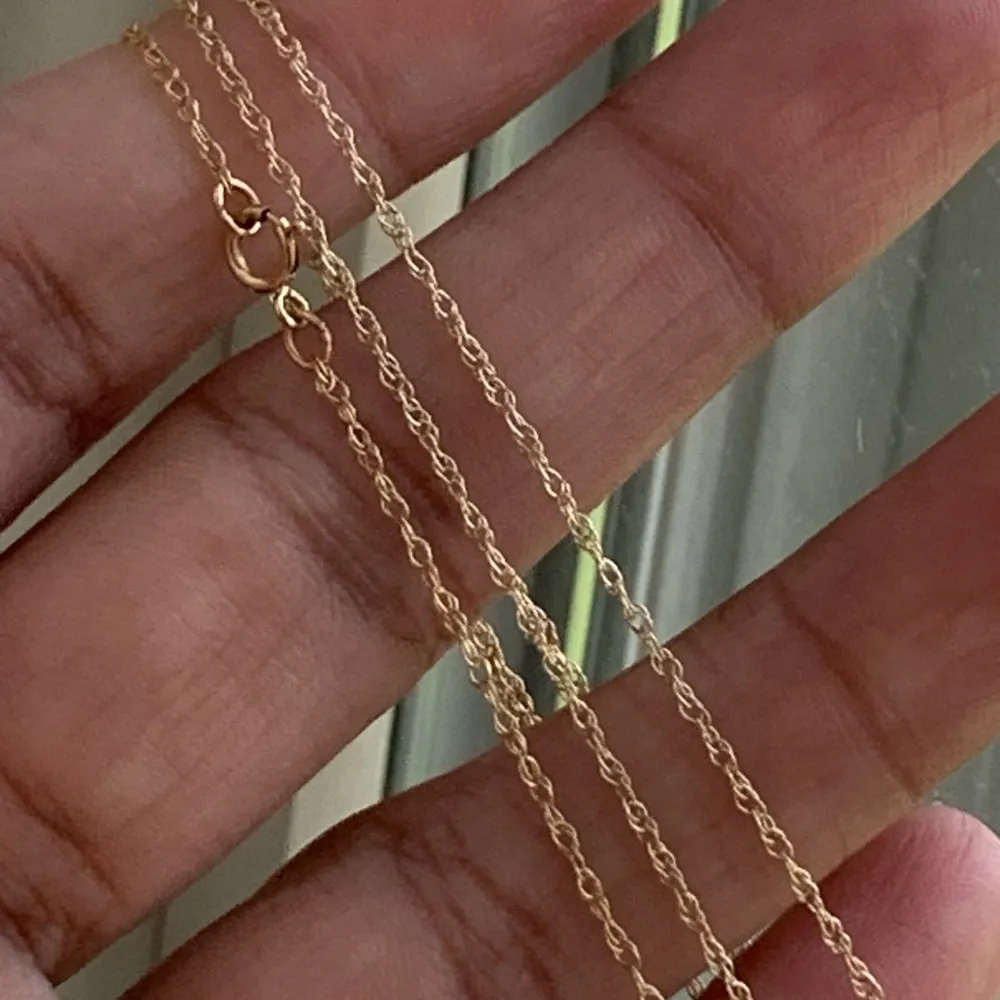 10k Gold Loose Rope Chain - Image 2