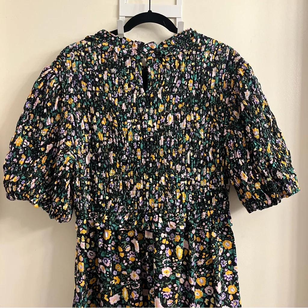 Hyacinth House Samantha Floral Midi Dress XL - Image 9