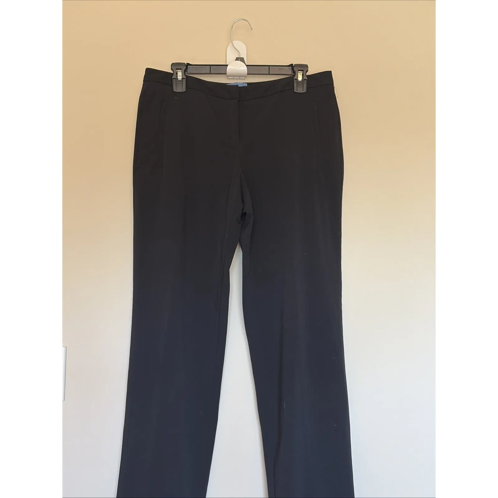 Simply Vera Wang Kohls Classic Black Trouser Dress Pants Career Womens 8 NEW NWT - Image 2