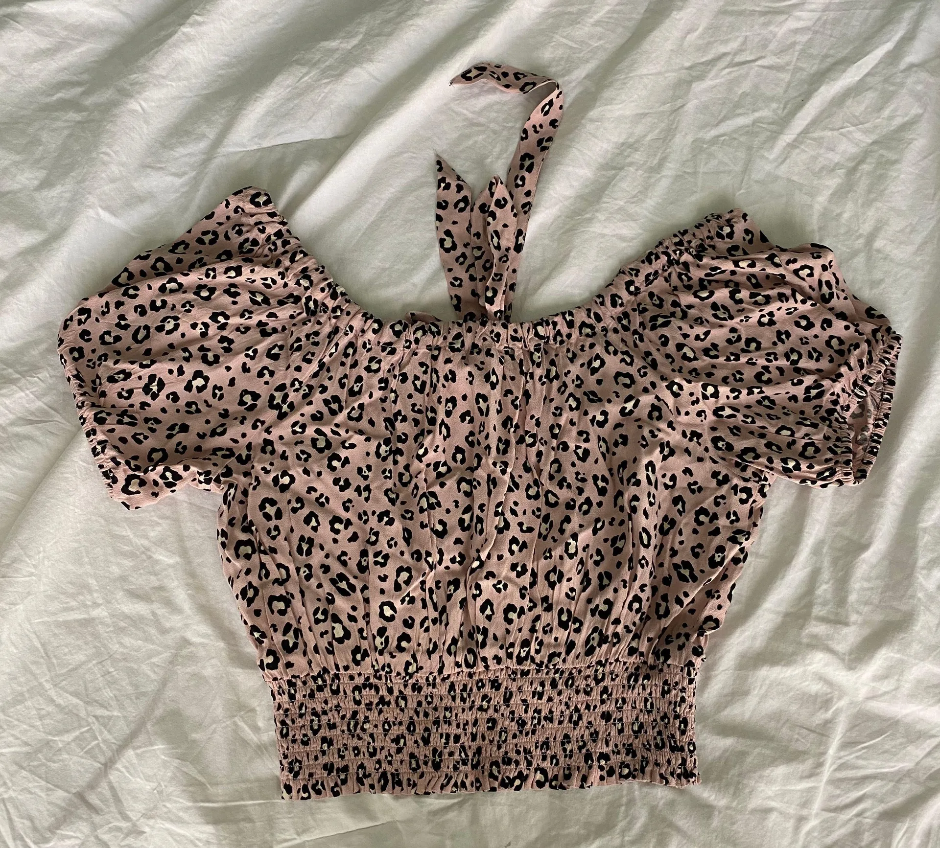 American Eagle Cheetah Off The Shoulder Top - Image 2