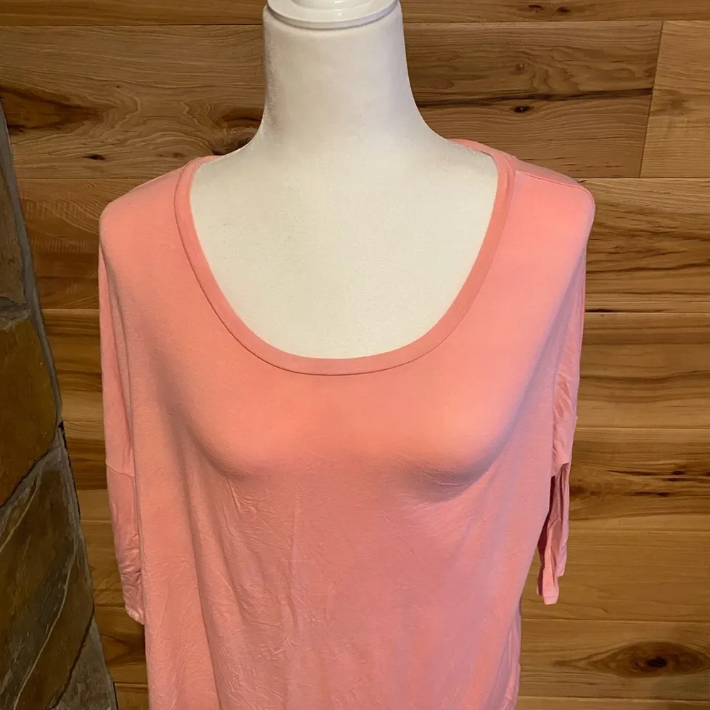 American Eagle Outfitters pink‎ Jegging Tee size medium - Image 2