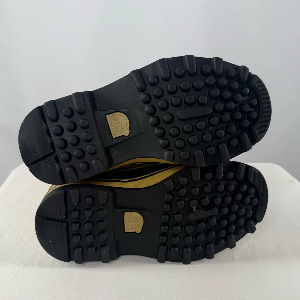 Sorel Caribou WP Waterproof Boot in Buff Tan Black Size 6 - Image 8