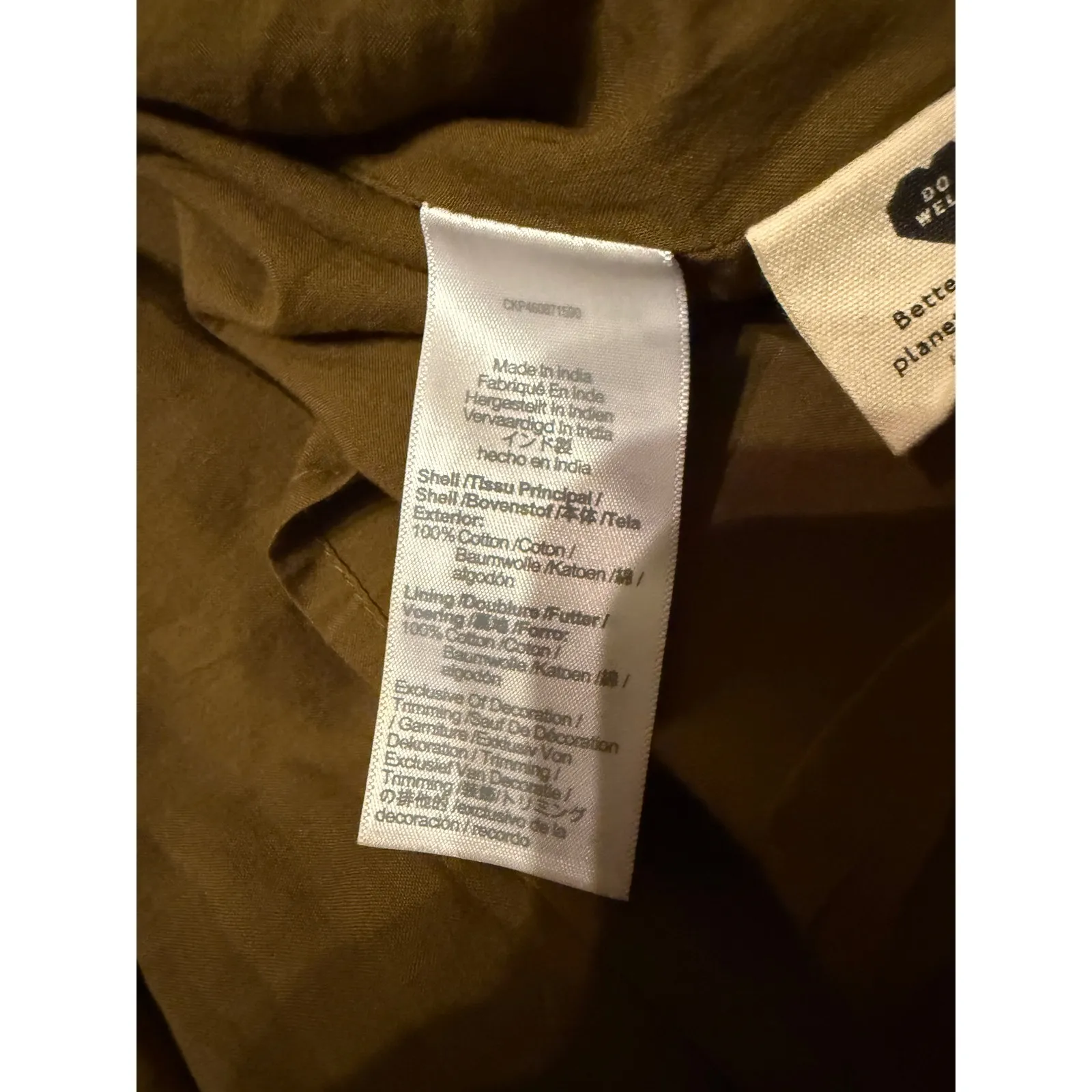 Madewell Ruffle Sleeve Tiered Midi Dress XXL Olive Daisy Stitch Cottagecore - Image 7