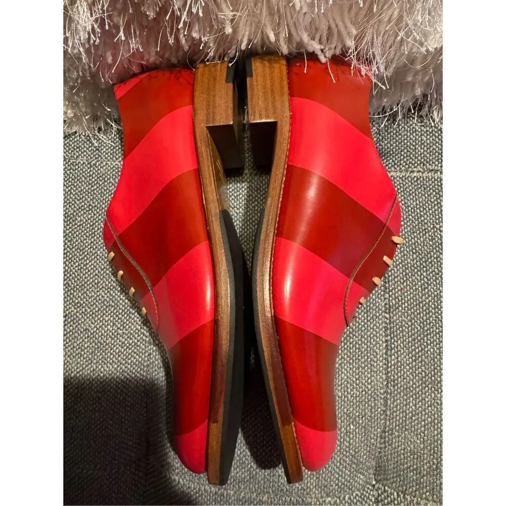 The Office of Angela Scott Mr Smith in Garnet red pink 37.5 / 7.5 new without bo - Image 8