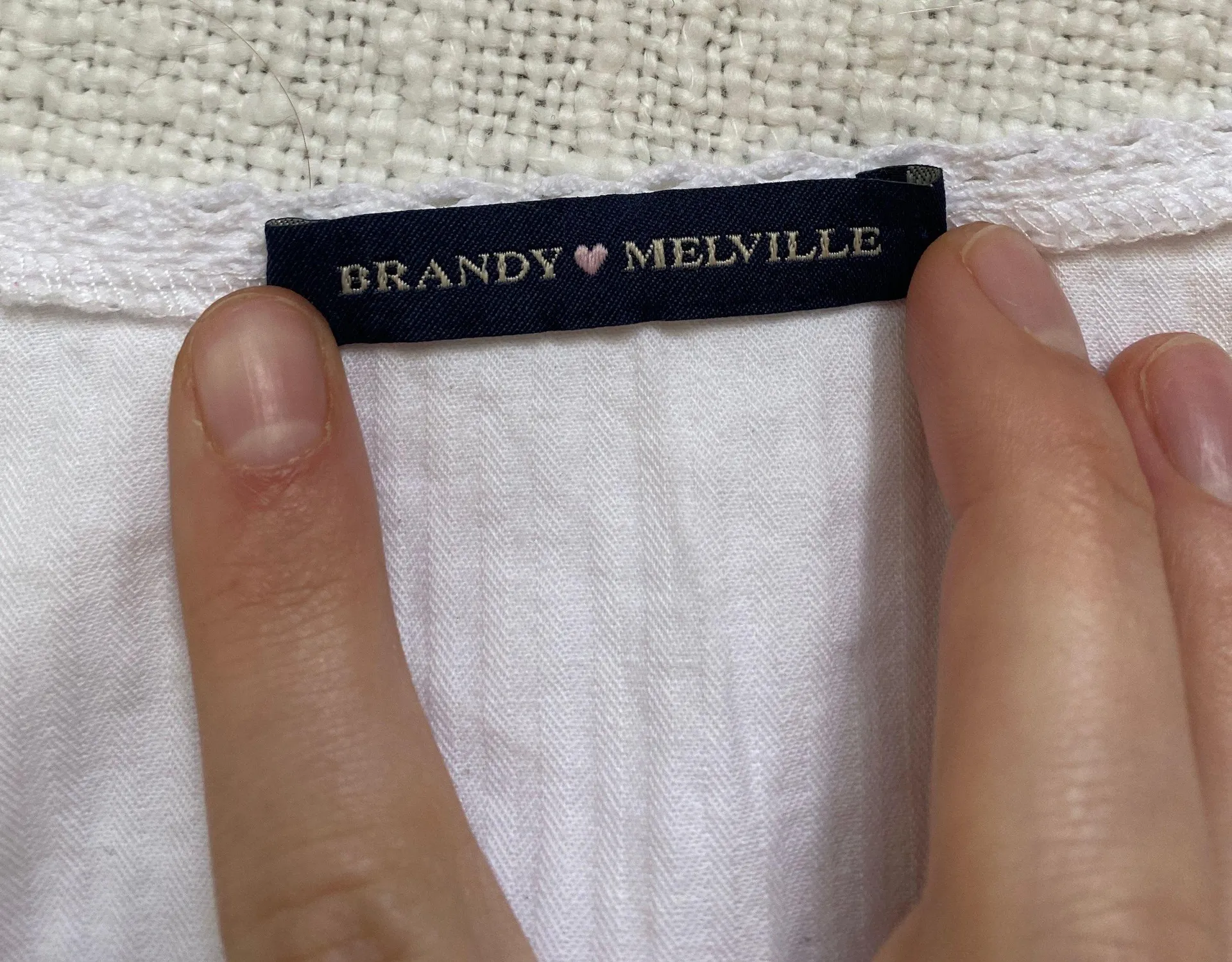 Brandy Melville White Blouse - Image 2