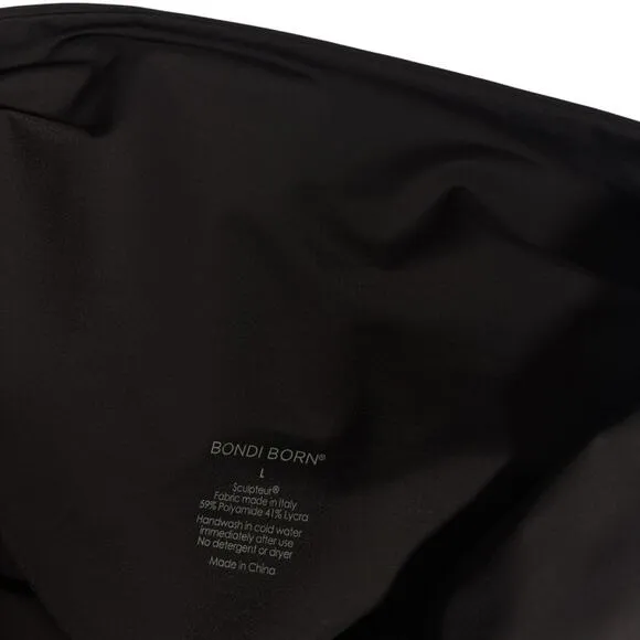 BONDI‎ BORN $150 NWT Sculpteur faith high waist bikini bottoms L - Image 5