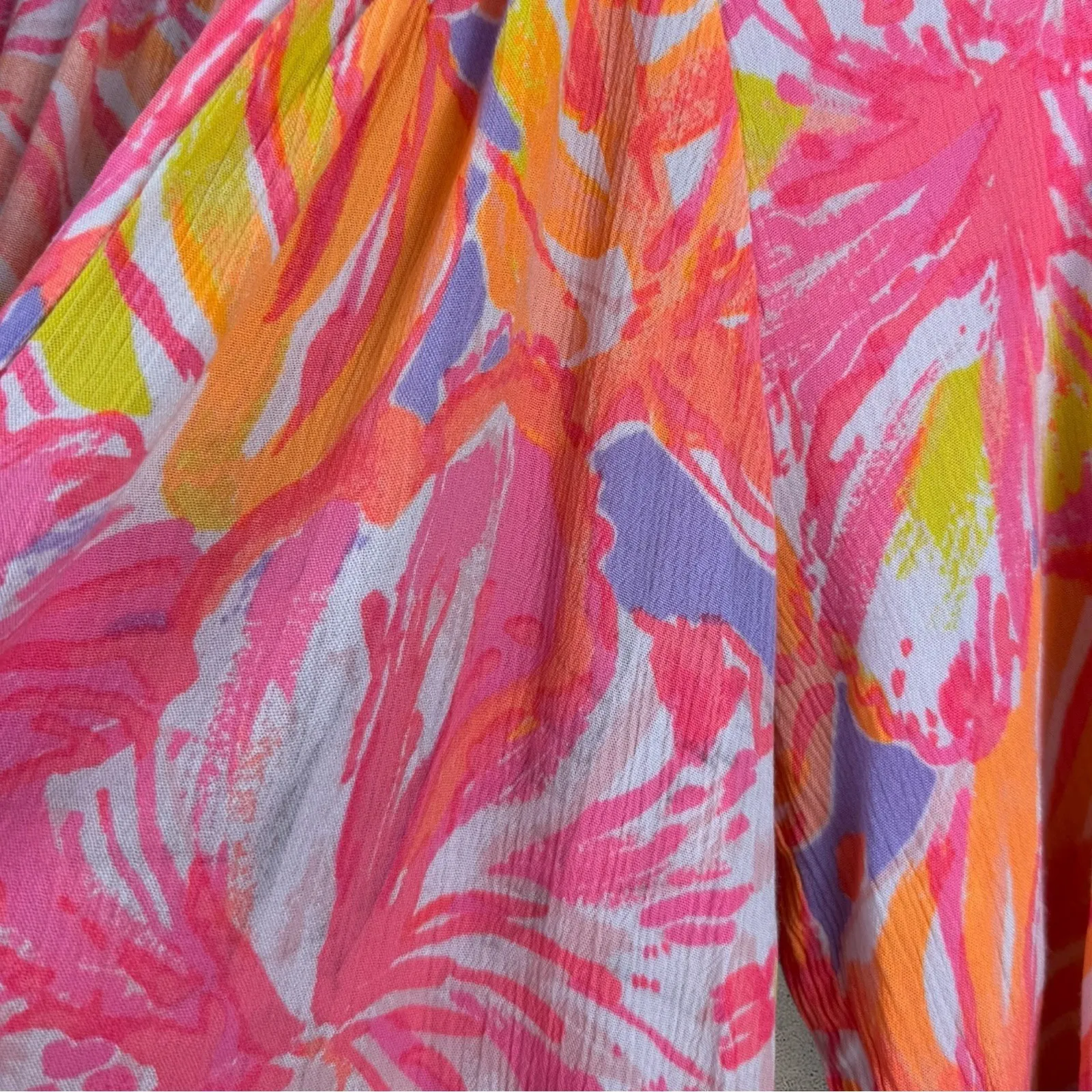 Lilly Pulitzer Elsa Romper‎ Multicolor Sun Splashed Size SMALL Unicorn - Image 5