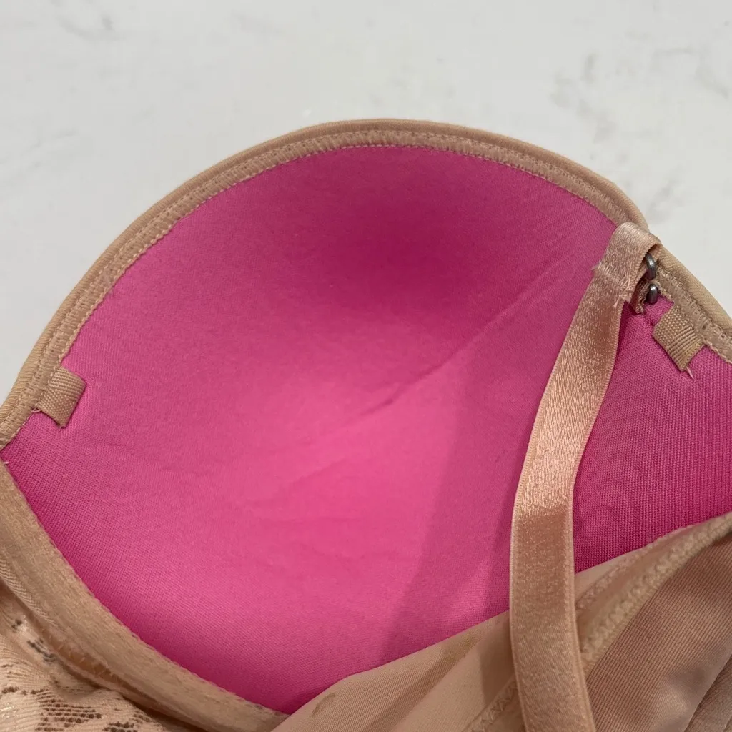 Pink Victoria’s Secret padded Bra. Strapless - Image 4