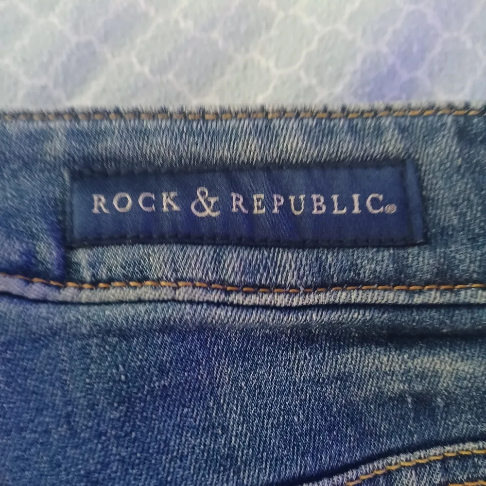 Rock & Republic womens 16 skinny jeans stretch.  No rips, tears, or stains. - Image 10