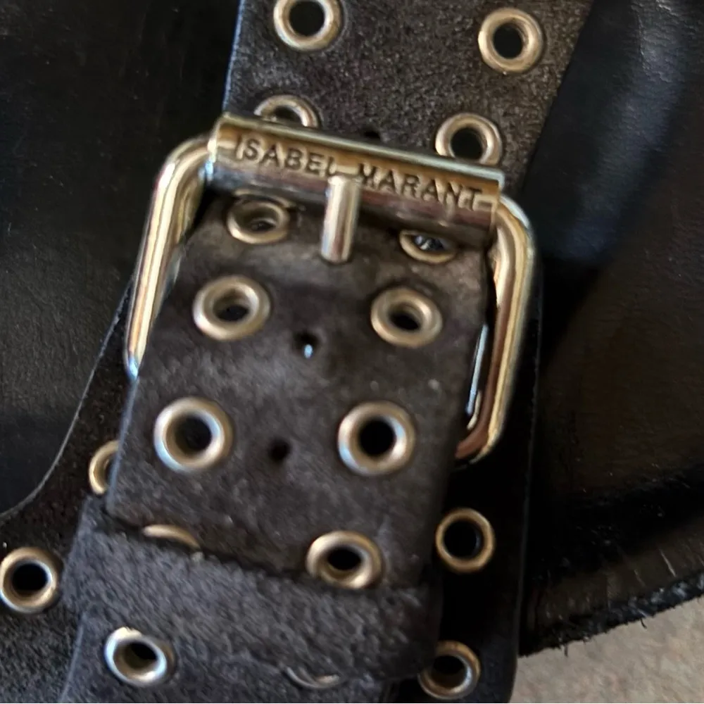 Isabel Marant Loved Lennyo Suede Quiet Luxury Preppy Coastal Boho Sandal 10 - Image 10