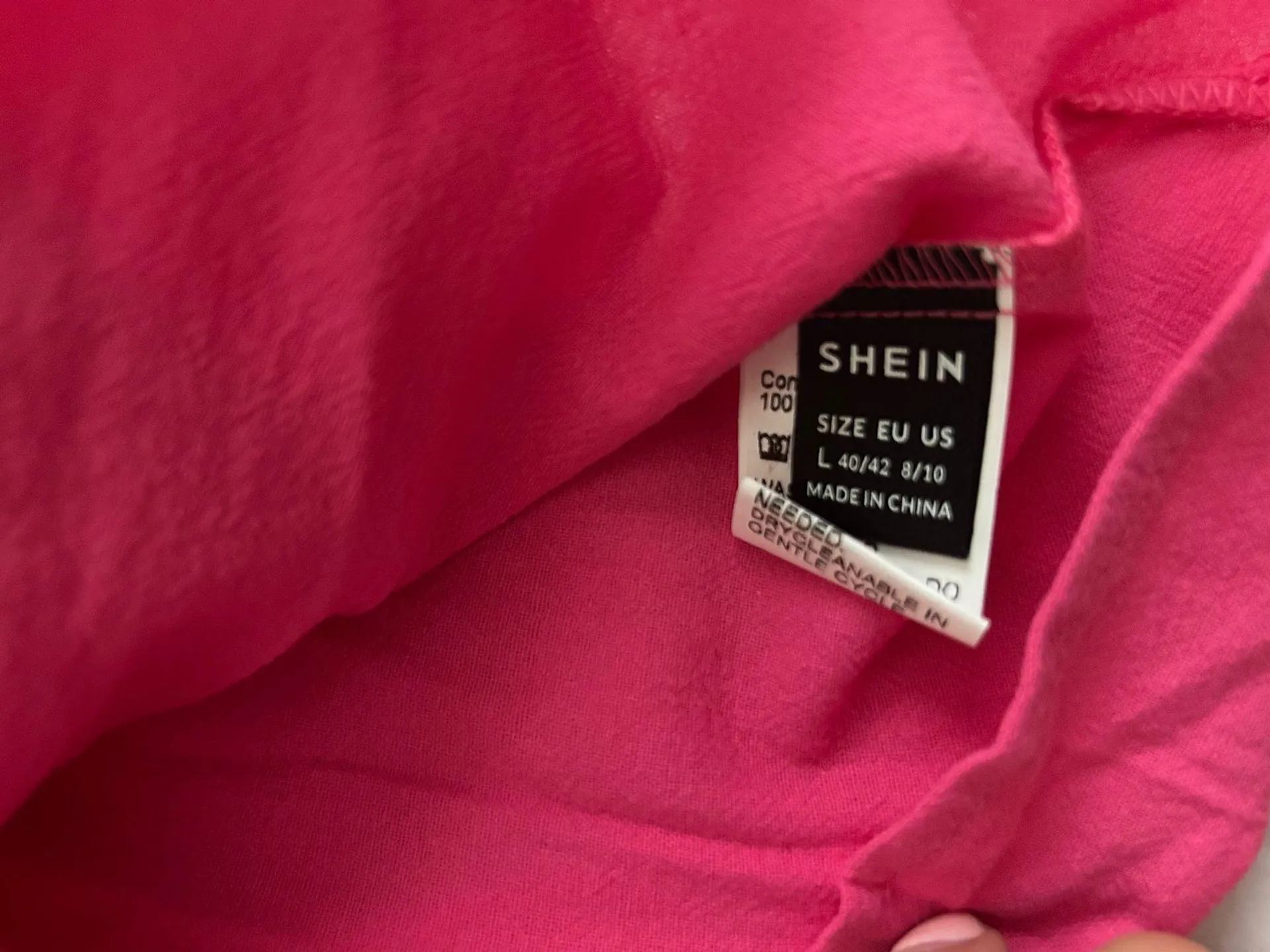 Shein Button-Up Cover-Up Shirt - Image 2