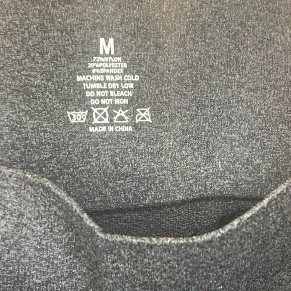 Gradient Grey Silver High-Waisted Compression Leggings - Image 4