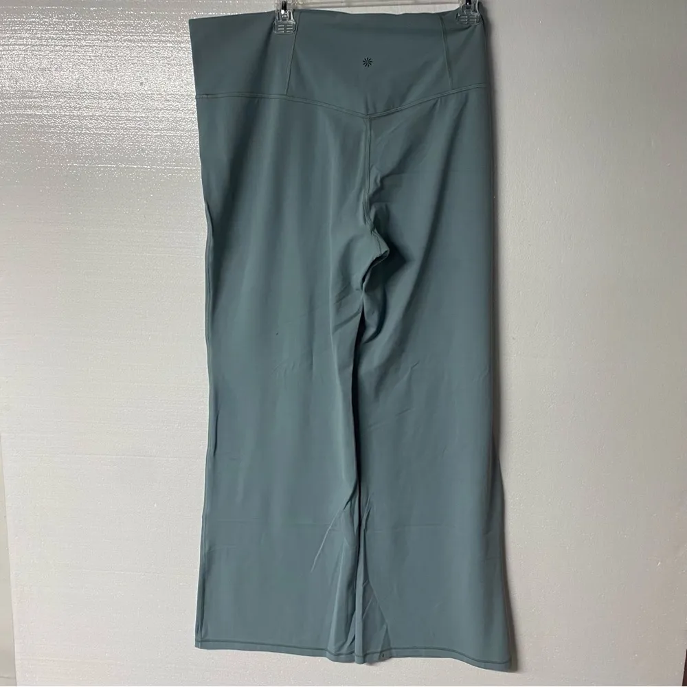 ATHLETA Elation Flare Pant 3X Minimalistic Grey Pull On Stretch Yoga Workout - Image 7