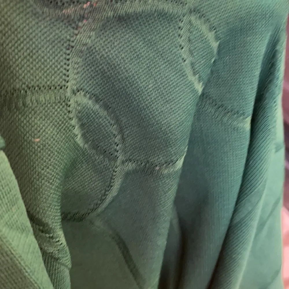 Vintage Emerald Green Acrylic Sweater Euro 40 Green Size undefined - Image 16