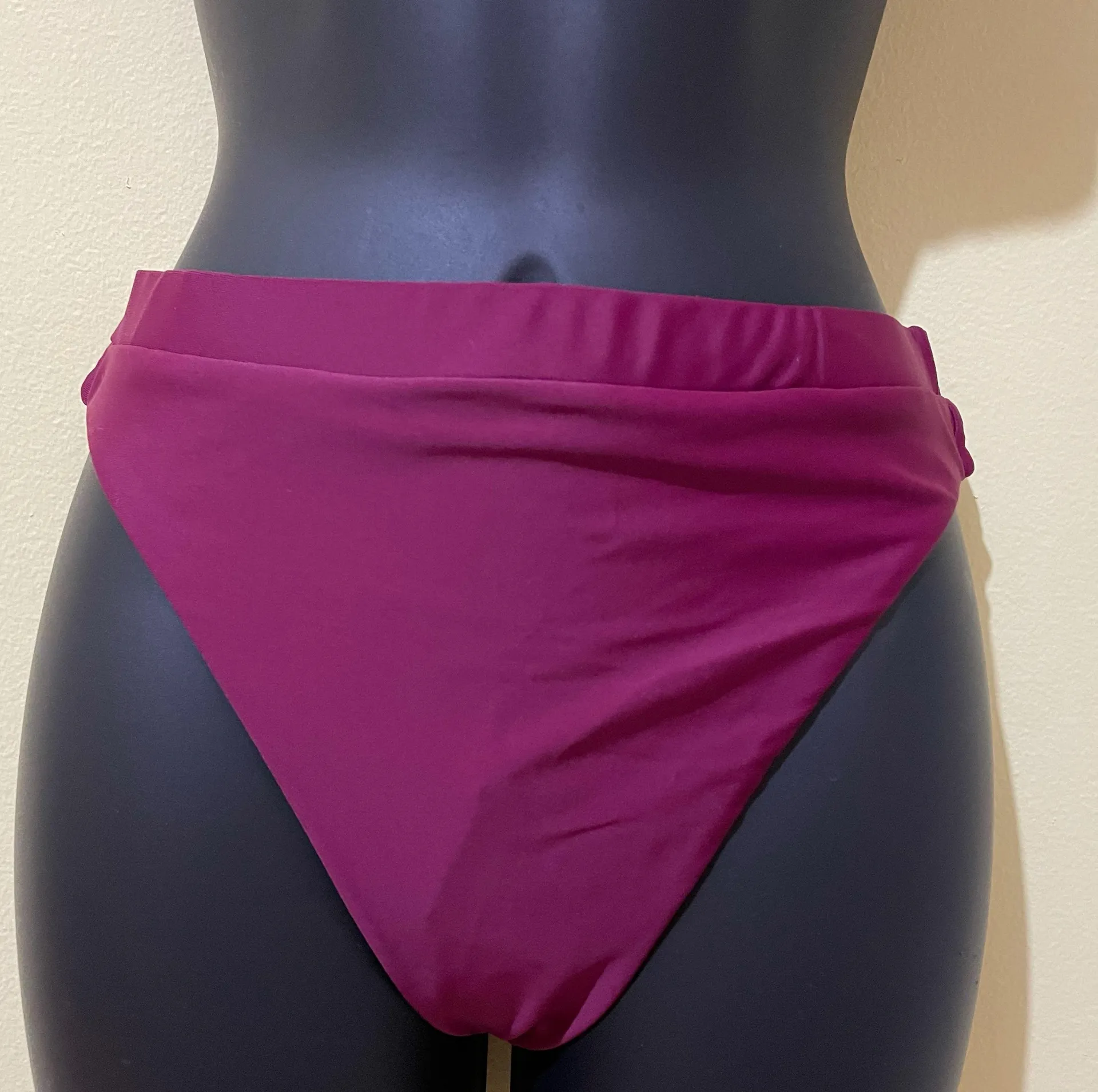 Two pieces Burgundy Bikini set Red - Image 6