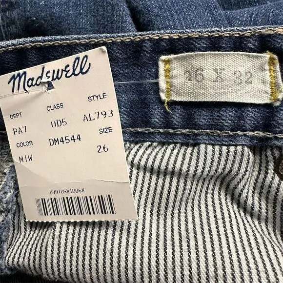 Madewell Women's‎ Skinny Jeans Size 26 Blue Medium Wash Casual Low Rise - Image 7