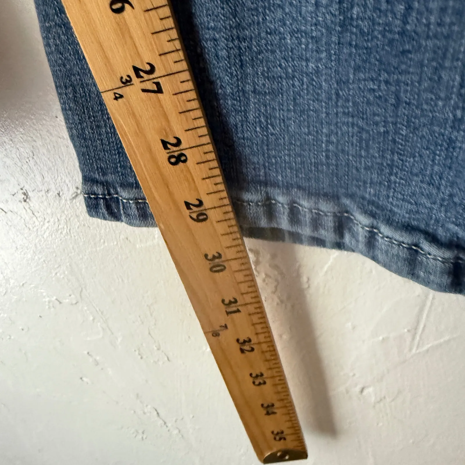 Wrangler Womens Bootcut Jeans Medium Wash Size 5x34 Western Cowboy Mid Rise - Image 4