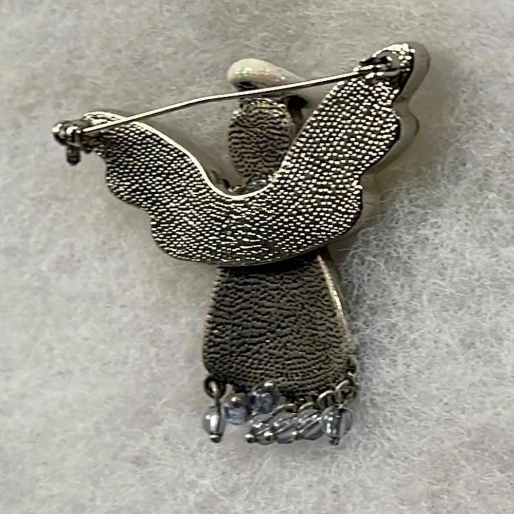 Hope Wish Dream Angel brooch - Image 3