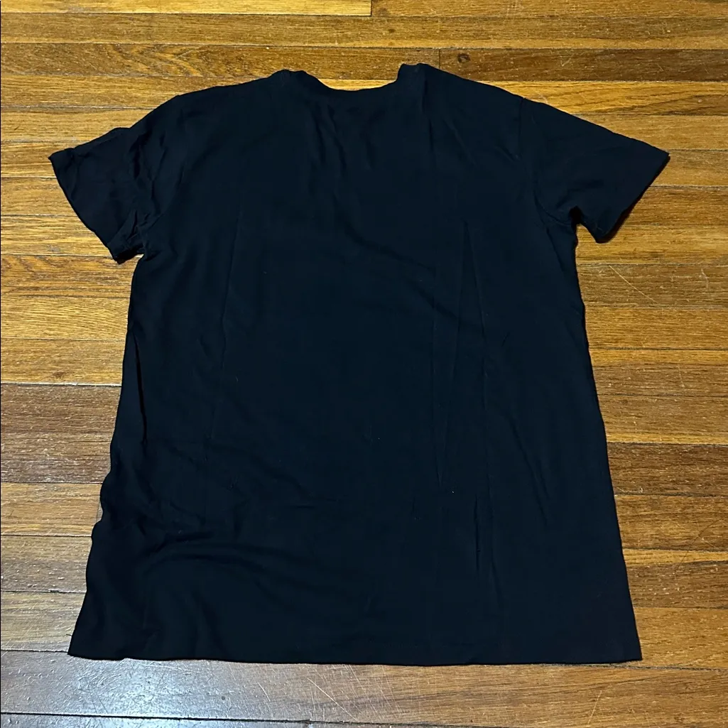 Gudetama the Lazy Egg 80s Themed Tee, Medium Black - Image 3