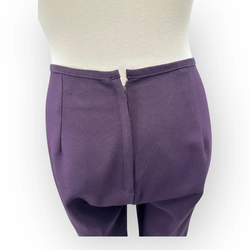 Breakin Loose Purple Sleeveless Top Straight Leg Spaghetti Strap Pantsuit Size 6 - Image 7