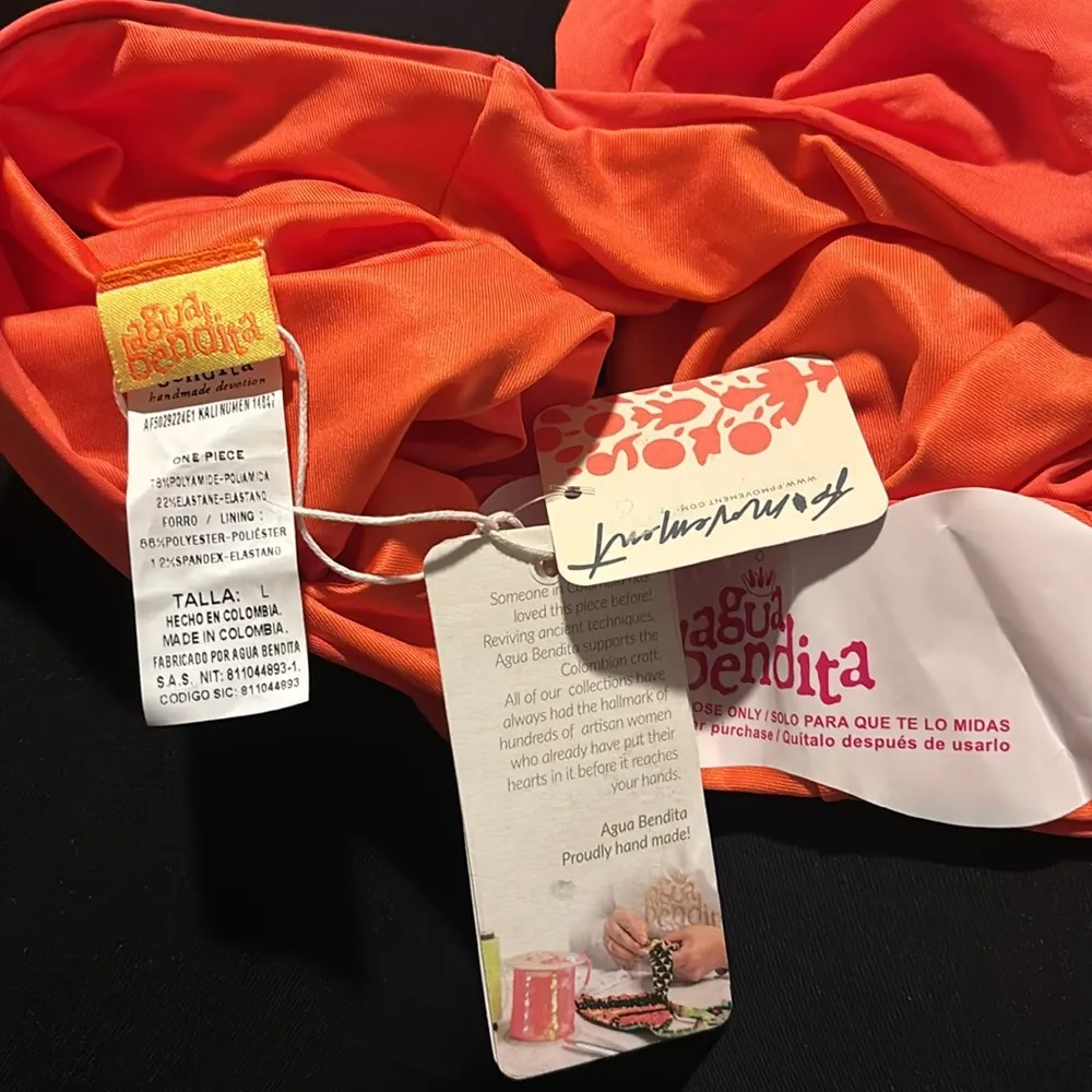 Free People x Agua Bendita Kali Solid One-Piece Swimsuit - Image 6