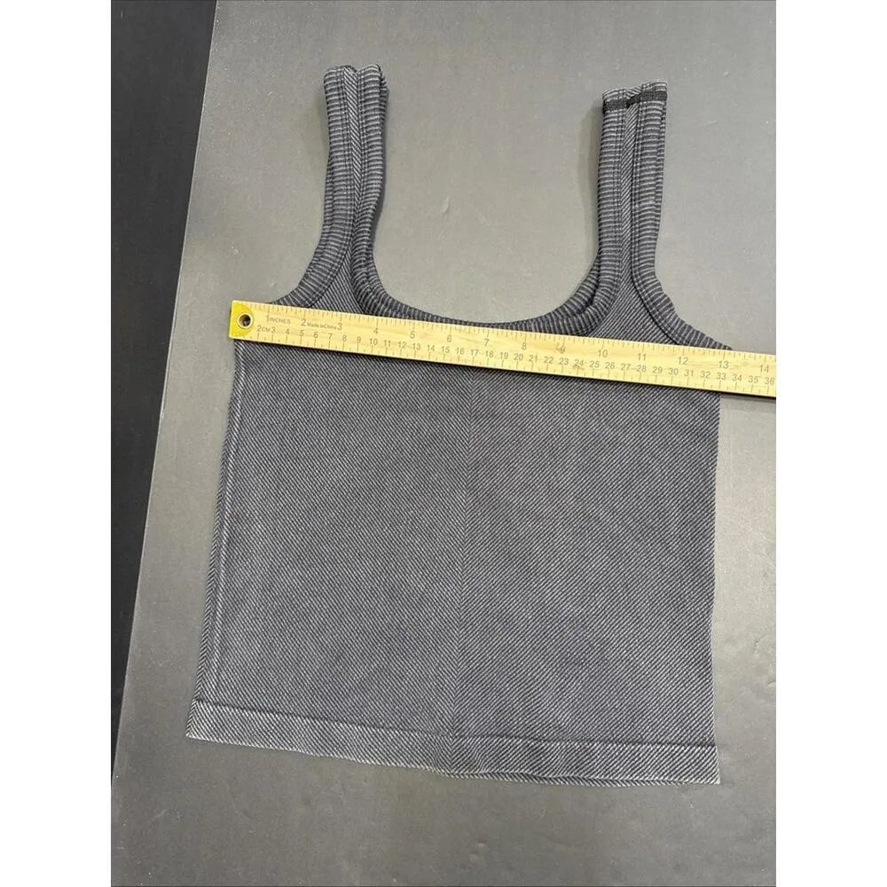 Fct Classic Crop Ribbed Vintage Wash Streetwear Boho Minimalist Tank Size M - Image 5