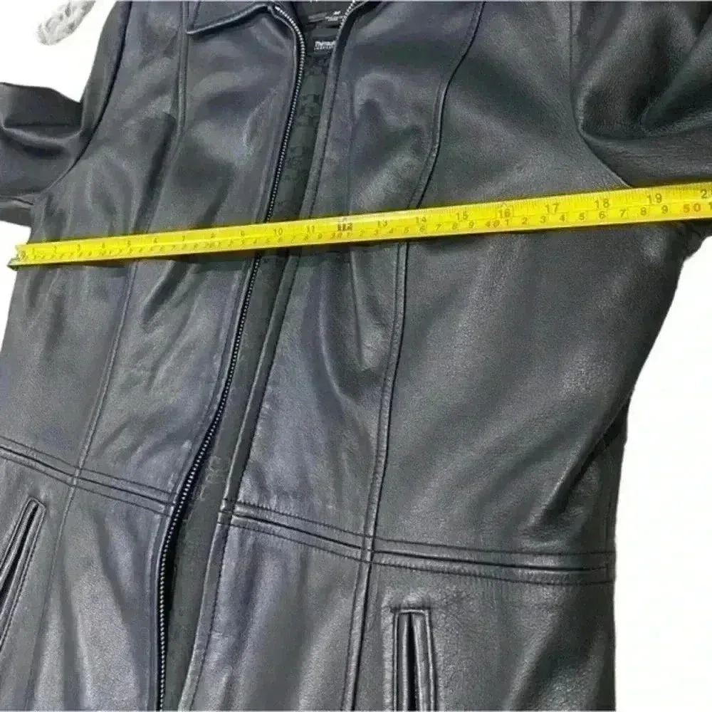 Wilson Leather Pelle Studio Thinsulate‎ Ultra Leather Women’s Coat Size Medium - Image 6