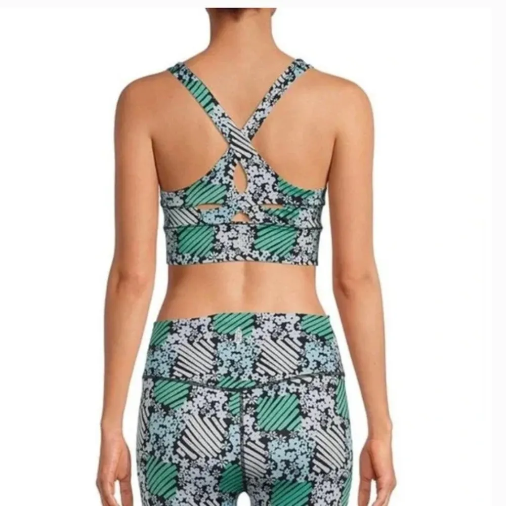 Free People Movement Your Corner Lose Control Printed Bra and Leggings Set Small - Image 3