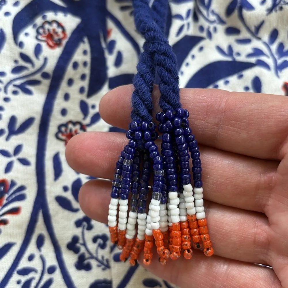 Like New Joie Linen Blend Wide Leg Pants Tropical Floral Size Small - Image 4