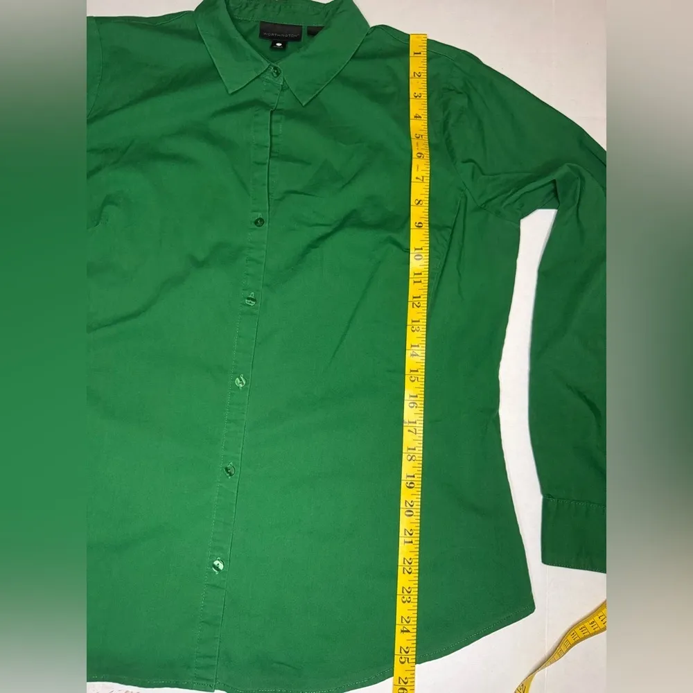 Worthington  green shirt size 14. #219 - Image 10
