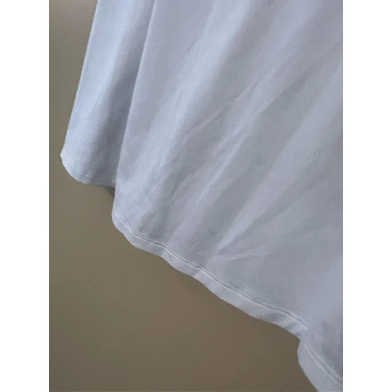 PINK Active By Victoria’s Secret White Tank Top Woman’s Large FLAWED STAINED - Image 7