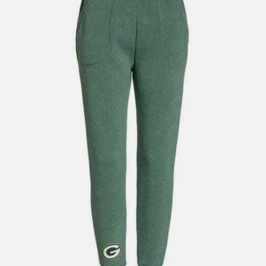 Junk Food Womens NFL Green Bay Packers Sunday Jogger Sweatpants Pants - Image 3