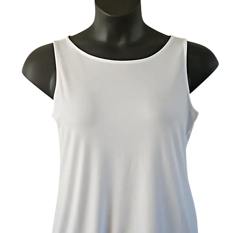 Susan Graver Modern Essentials Liquid Knit Tank Top White – Size Small – NWT - Image 5
