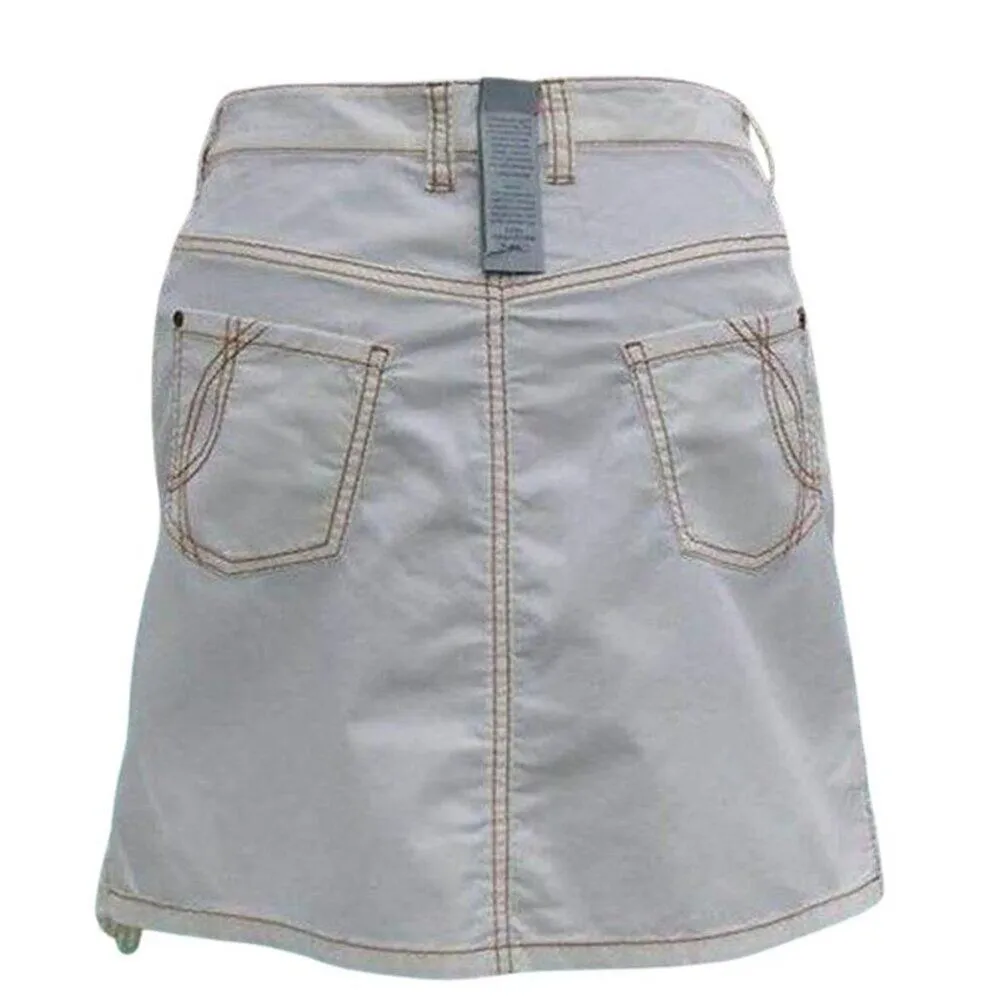 Cache Ivory Lace Hand Crochet Percale Peek A Boo Stretch Skirt New $128 NWT - Image 3