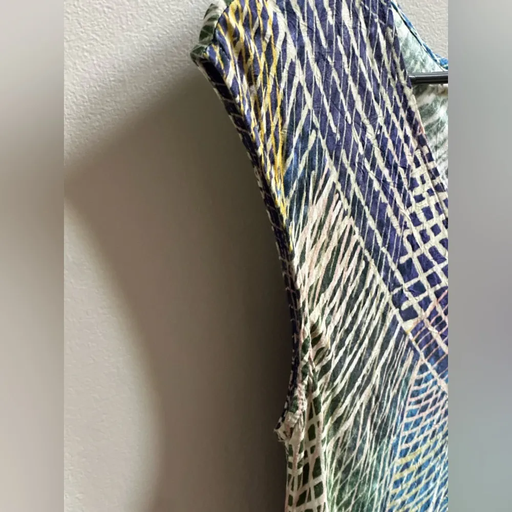 Jams World Honolulu Hawaii Hibiki Sleeveless V-Neck Shift Dress Women’s XS - Image 3