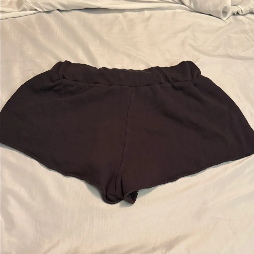 Anthropologie Dark Brown Athletic Shorts - Image 3