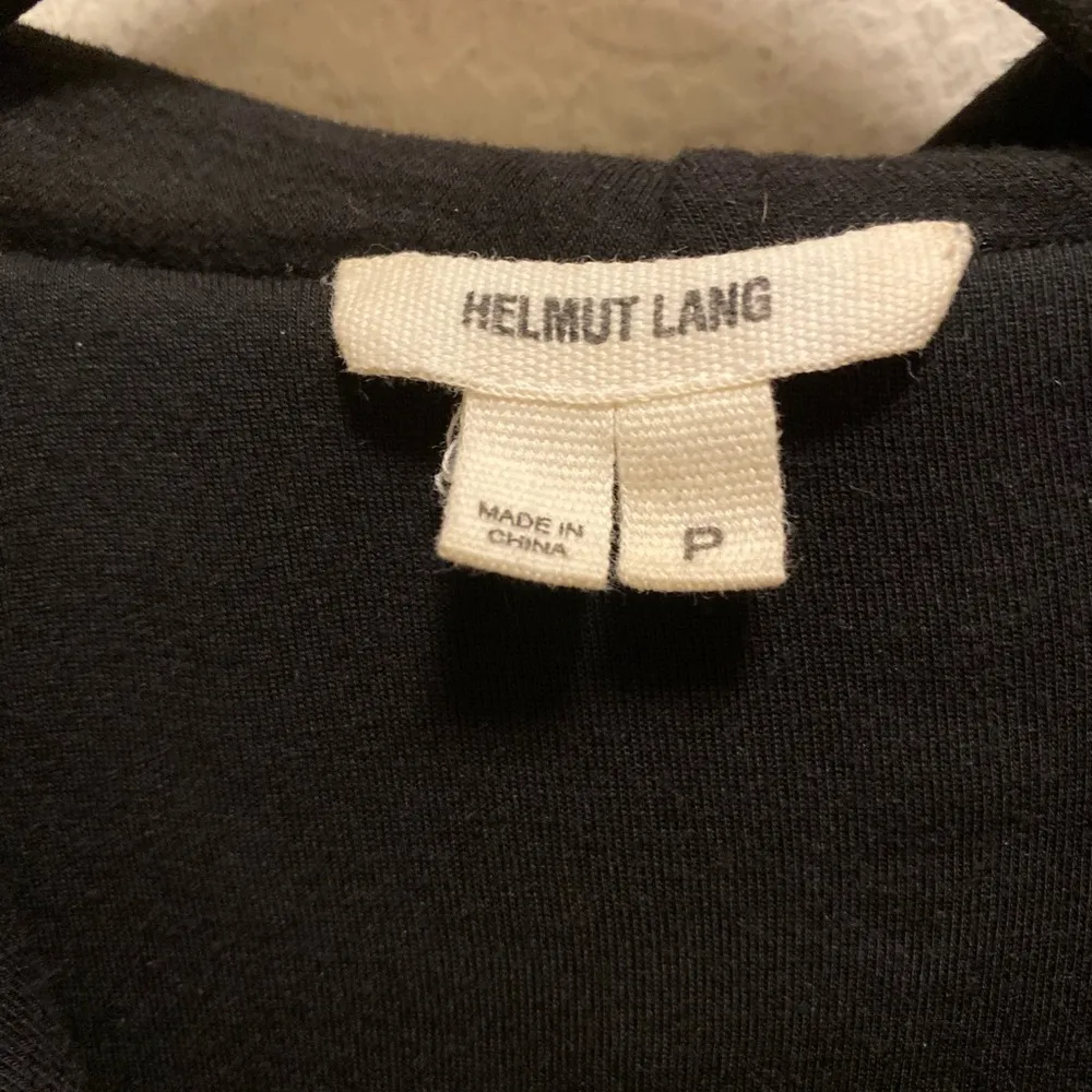 Helmut Lang Asymmetrical Zip Villous Hoodie Size P (Small) - Image 7