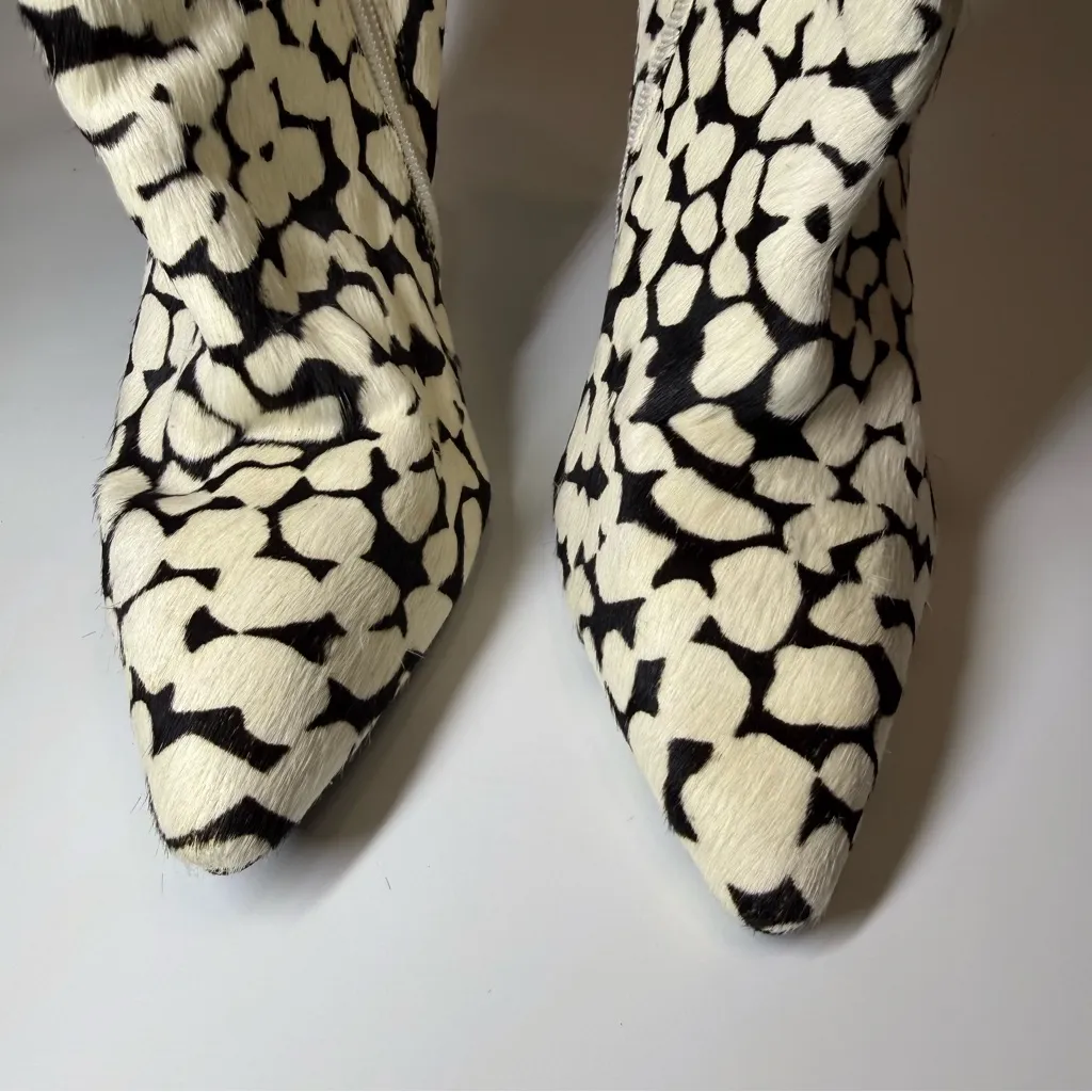 LPA Marietta Bootie Cow Hide Ankle Boot 3.5 Heel - Image 3