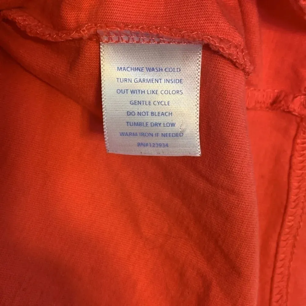 Peach Southern Tide The Shipjack long sleeve sz M ocean vacation comfy casual - Image 4