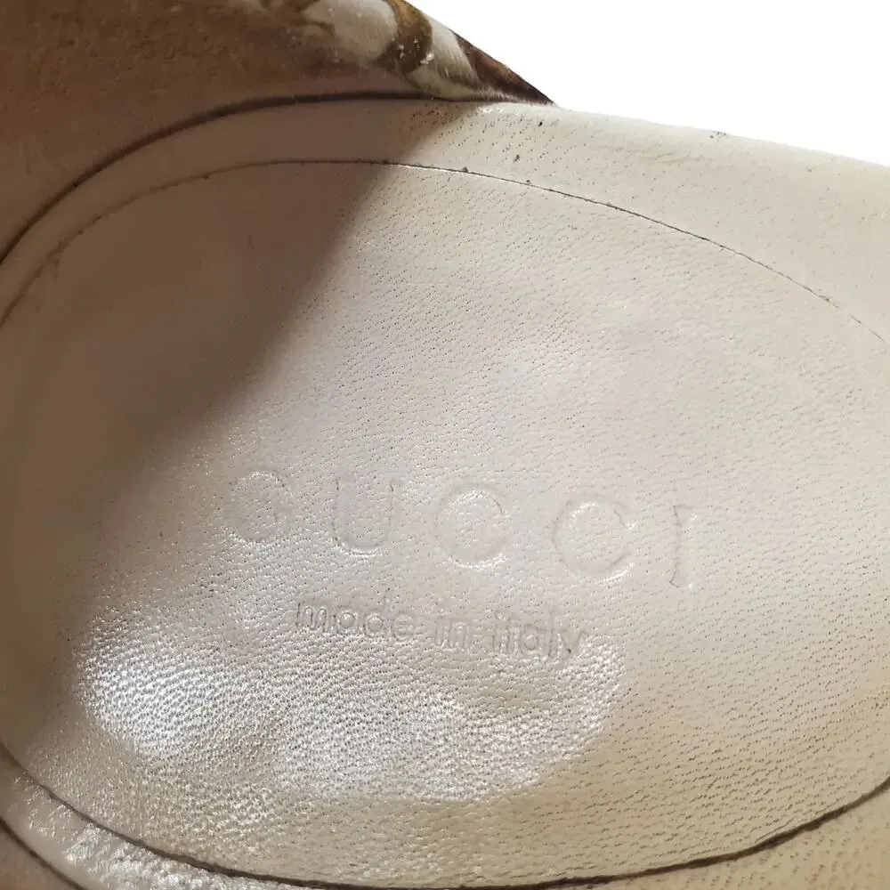 Gucci Cloth Sandal Size 6.5 - Image 8