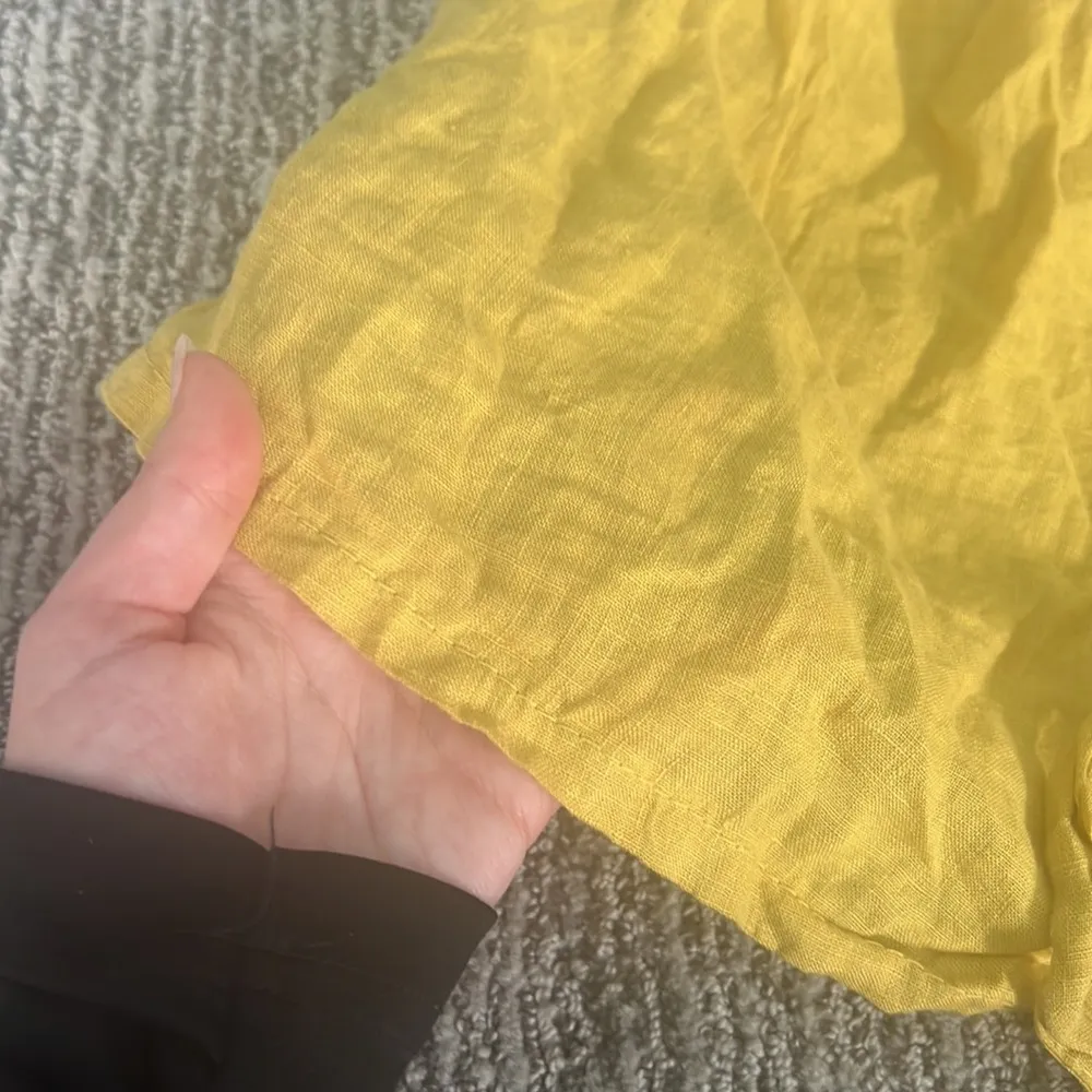 Yellow Lined Shorts - Image 4